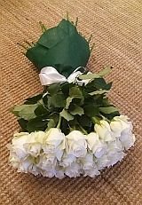 Букет из 35 белых роз